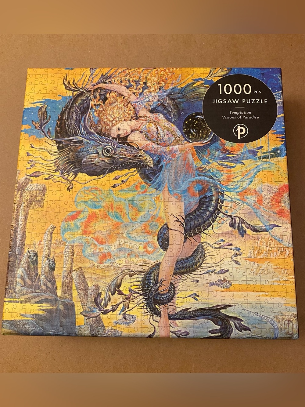 Paperblanks 1000 Piece Puzzle- “Temptation Visions of Paradise”